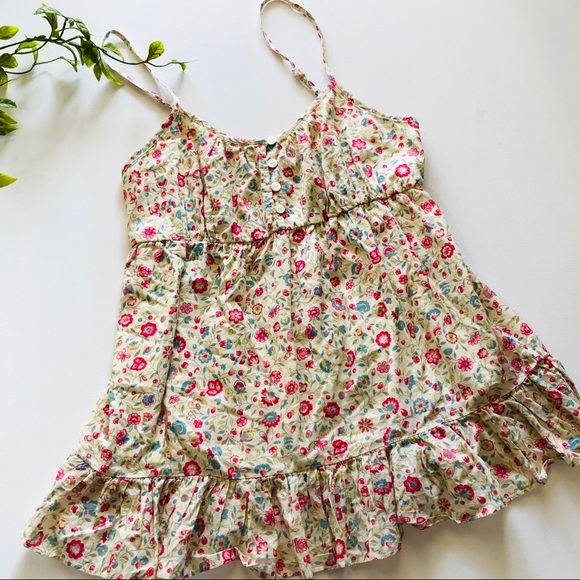 GAP Tops Gap Floral Tank Top Poshmark